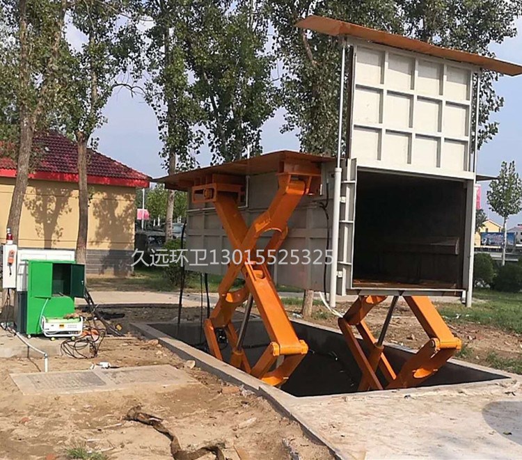 部隊軍區(qū)地埋垃圾站案例